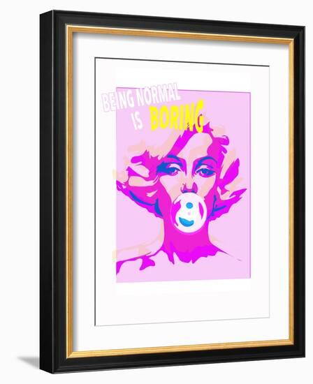 Bubble Gum, 2015-Francois Domain-Framed Giclee Print