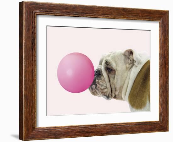 Bubble Hound - Boom-Assaf Frank-Framed Art Print