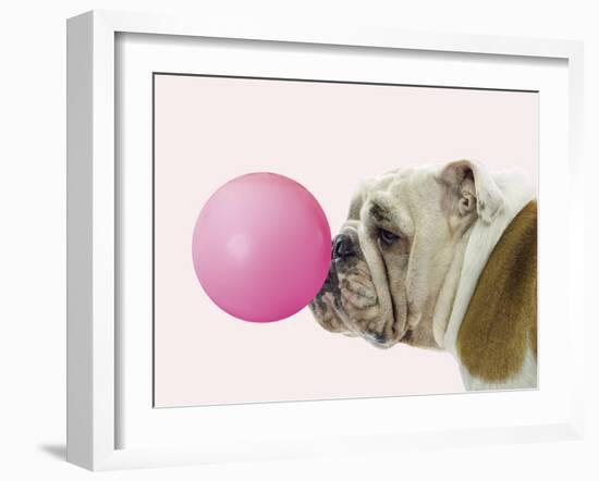 Bubble Hound - Boom-Assaf Frank-Framed Art Print