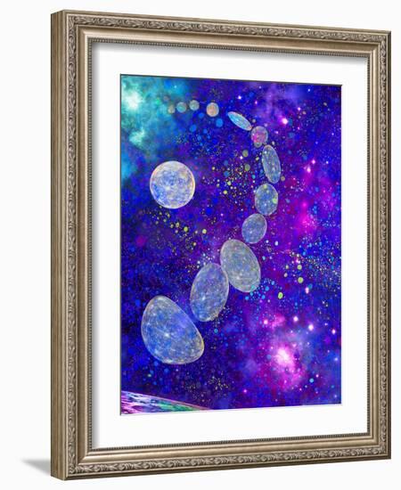 Bubble Moon-MusicDreamerArt-Framed Giclee Print