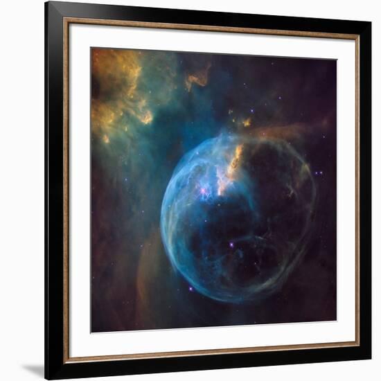 Bubble Nebula (NGC 7635)-null-Framed Art Print