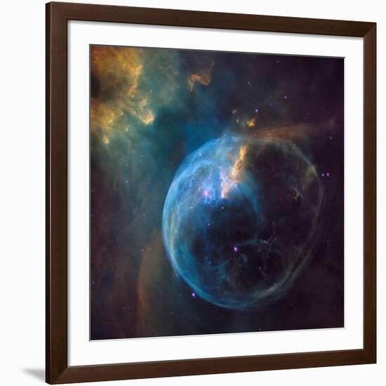 Bubble Nebula (NGC 7635)-null-Framed Art Print