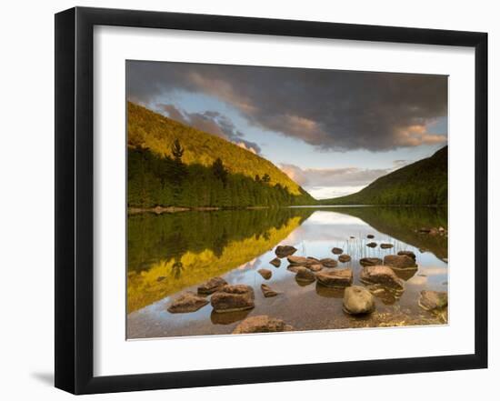 Bubble Pond-Michael Hudson-Framed Art Print