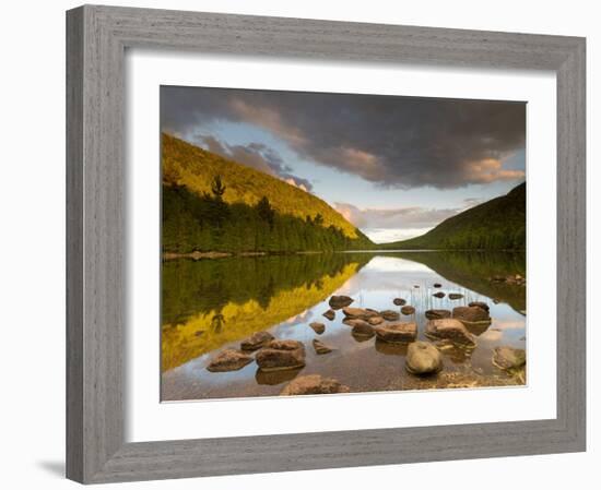 Bubble Pond-Michael Hudson-Framed Art Print