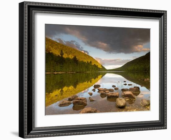 Bubble Pond-Michael Hudson-Framed Art Print