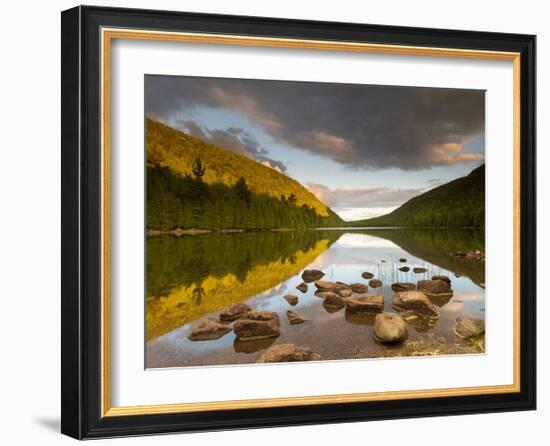 Bubble Pond-Michael Hudson-Framed Art Print