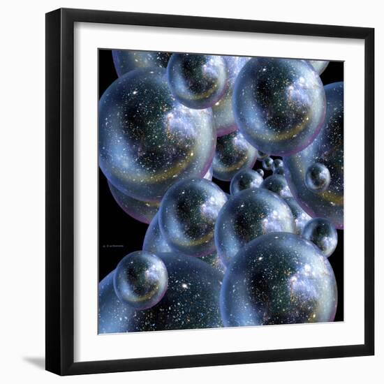 Bubble Universes-Detlev Van Ravenswaay-Framed Premium Photographic Print