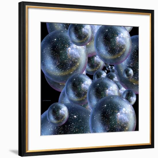 Bubble Universes-Detlev Van Ravenswaay-Framed Photographic Print