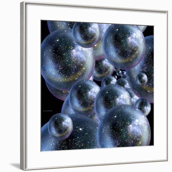 Bubble Universes-Detlev Van Ravenswaay-Framed Photographic Print