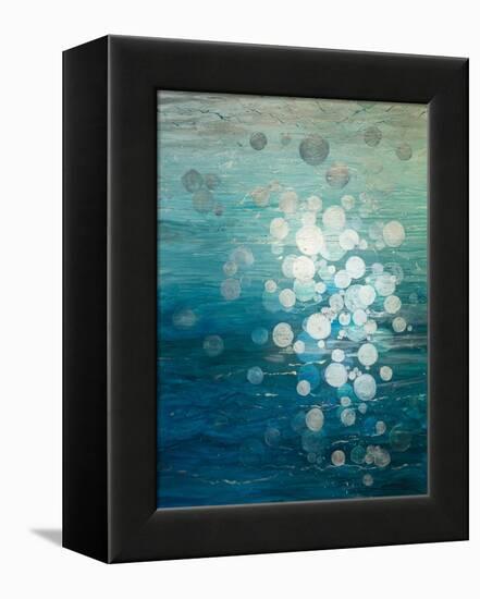 Bubbles 2-Margaret Coxall-Framed Premier Image Canvas