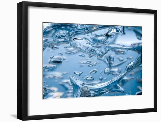 Bubbles In Gel-like Liquid-PASIEKA-Framed Photographic Print
