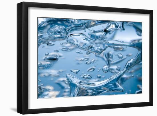 Bubbles In Gel-like Liquid-PASIEKA-Framed Photographic Print