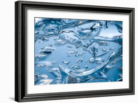 Bubbles In Gel-like Liquid-PASIEKA-Framed Photographic Print