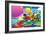 Bubbles Landscape-Howie Green-Framed Giclee Print