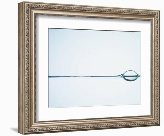 Bubbles on Water Surface-Taro Yamada-Framed Photographic Print