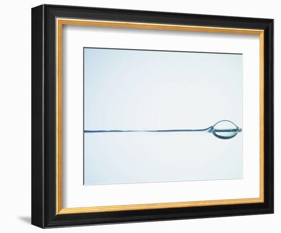 Bubbles on Water Surface-Taro Yamada-Framed Photographic Print