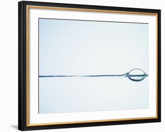 Bubbles on Water Surface-Taro Yamada-Framed Photographic Print