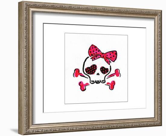 Bubbles-Rosa Mesa-Framed Art Print