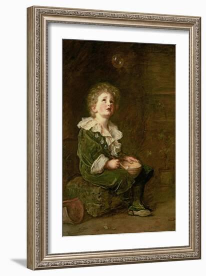 Bubbles-John Everett Millais-Framed Giclee Print