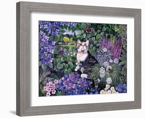 Bubbles-Hilary Jones-Framed Giclee Print