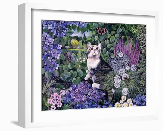 Bubbles-Hilary Jones-Framed Giclee Print