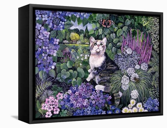 Bubbles-Hilary Jones-Framed Premier Image Canvas