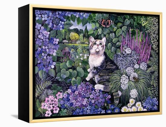 Bubbles-Hilary Jones-Framed Premier Image Canvas