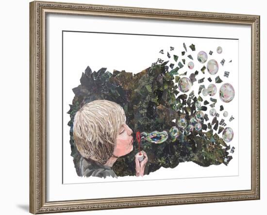 Bubbles-Kirstie Adamson-Framed Giclee Print