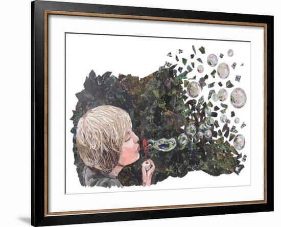 Bubbles-Kirstie Adamson-Framed Giclee Print