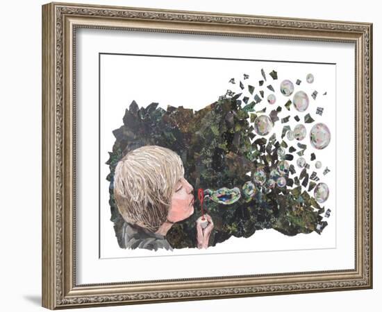 Bubbles-Kirstie Adamson-Framed Giclee Print