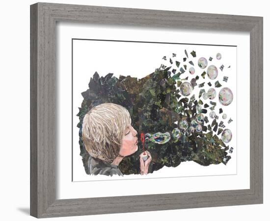 Bubbles-Kirstie Adamson-Framed Giclee Print