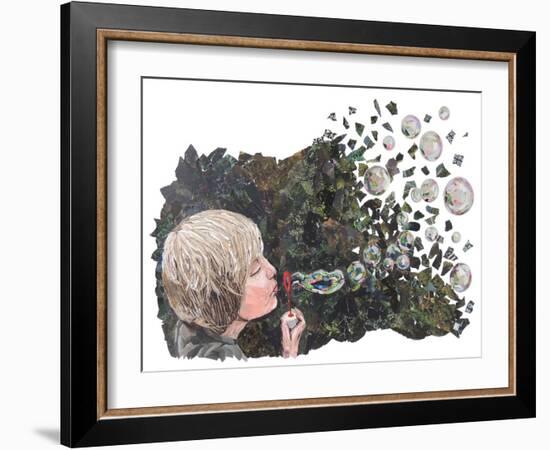 Bubbles-Kirstie Adamson-Framed Giclee Print
