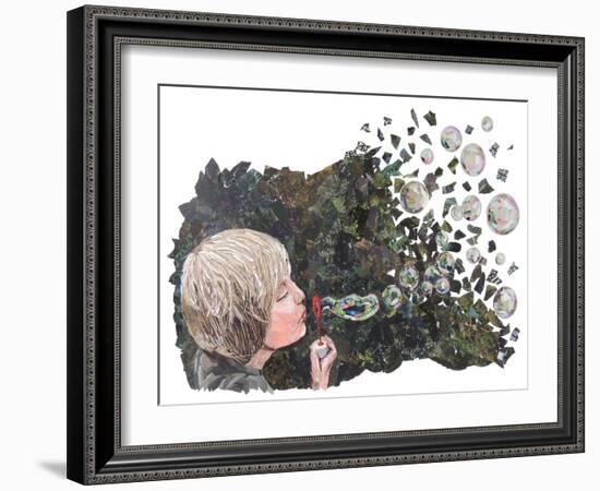 Bubbles-Kirstie Adamson-Framed Giclee Print