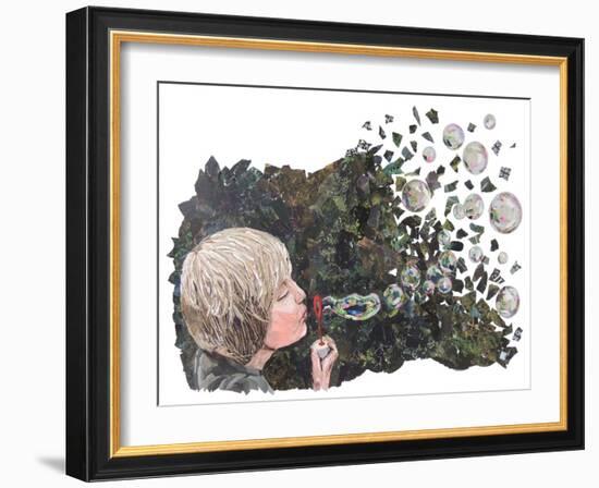 Bubbles-Kirstie Adamson-Framed Giclee Print