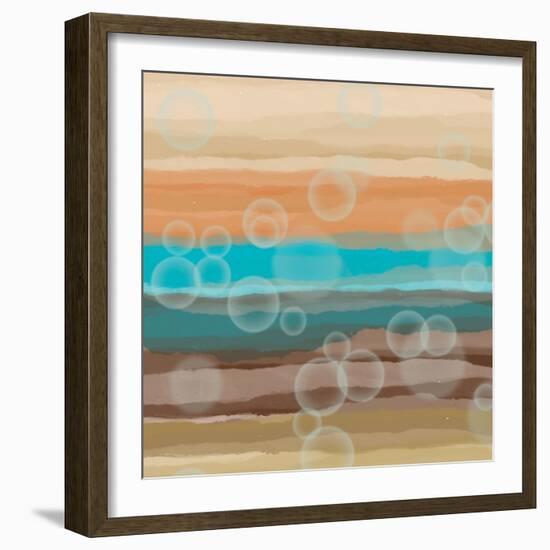 Bubbles-Alonza Saunders-Framed Art Print