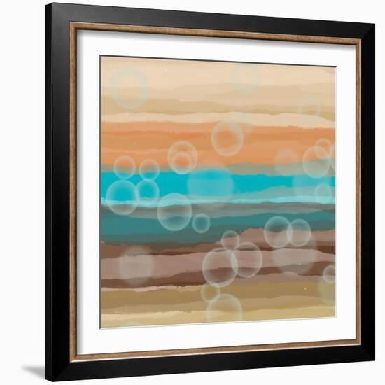 Bubbles-Alonza Saunders-Framed Art Print