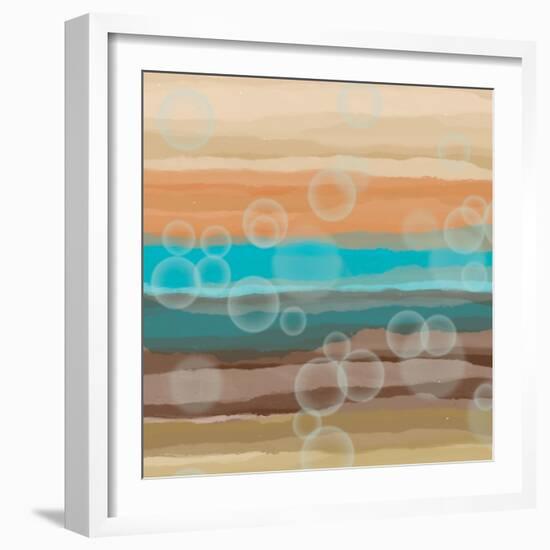 Bubbles-Alonza Saunders-Framed Art Print