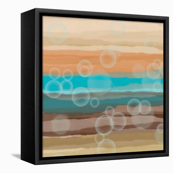 Bubbles-Alonza Saunders-Framed Stretched Canvas