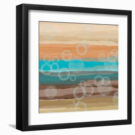 Bubbles-Alonza Saunders-Framed Art Print