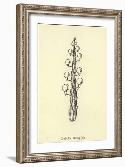 Bubblia Blowpipia-Edward Lear-Framed Giclee Print