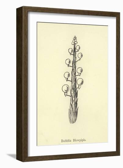 Bubblia Blowpipia-Edward Lear-Framed Giclee Print