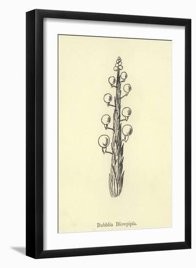 Bubblia Blowpipia-Edward Lear-Framed Giclee Print