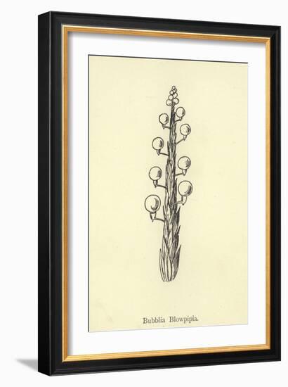 Bubblia Blowpipia-Edward Lear-Framed Giclee Print