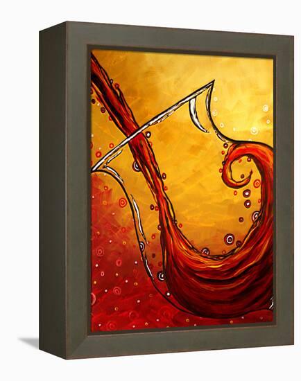 Bubbling Joy-Megan Aroon Duncanson-Framed Stretched Canvas