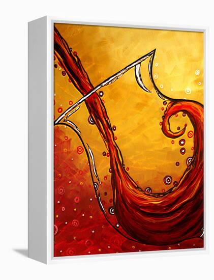 Bubbling Joy-Megan Aroon Duncanson-Framed Stretched Canvas