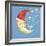 Bubbly Christmas Moon-David Cooke-Framed Giclee Print