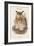 Bubo Maximus - Eagle Owl-John Gould-Framed Art Print