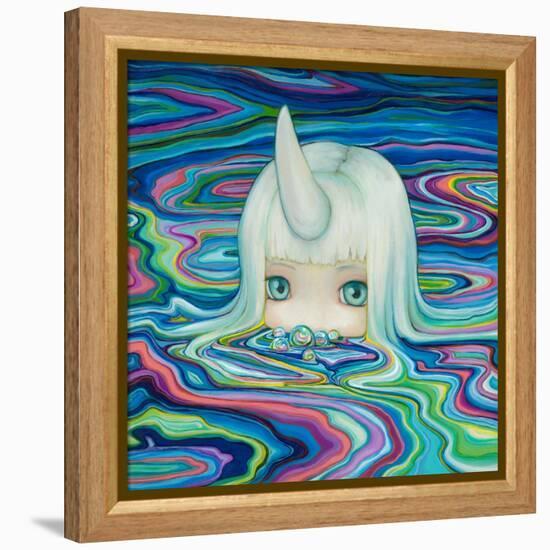 Bubs-Camilla D'Errico-Framed Stretched Canvas