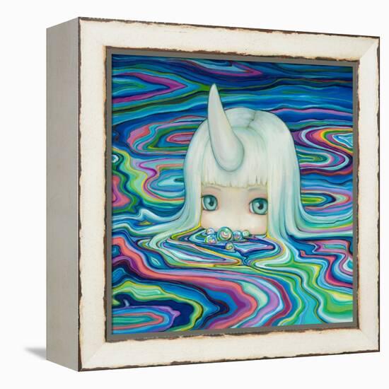 Bubs-Camilla D'Errico-Framed Stretched Canvas