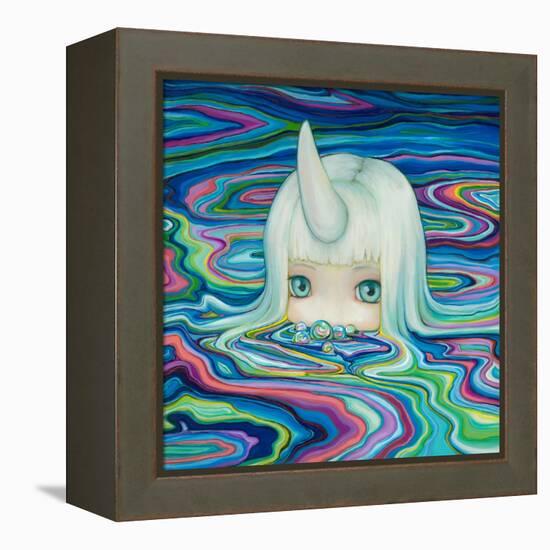 Bubs-Camilla D'Errico-Framed Stretched Canvas
